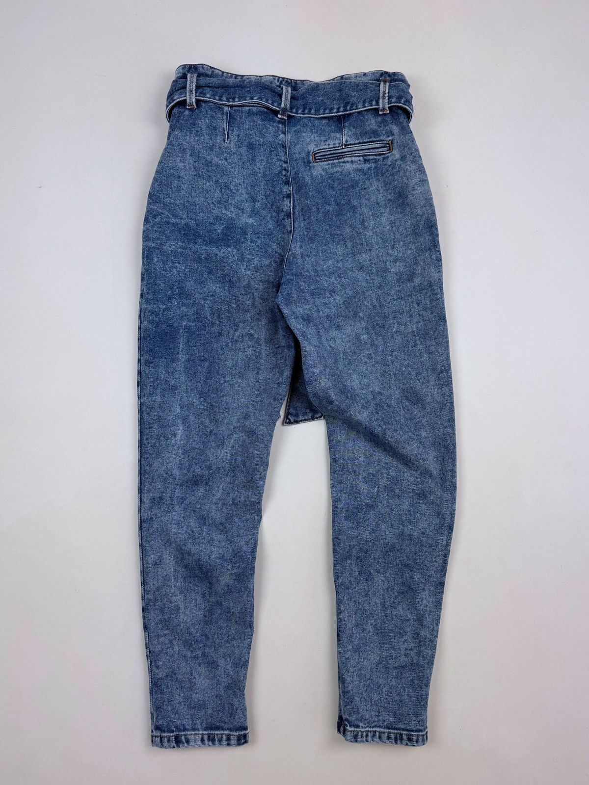 Sezane Sezane Washed Denim High-Rise Women’s Jeans Size 26" / US 2 / IT 38 - 10 Thumbnail