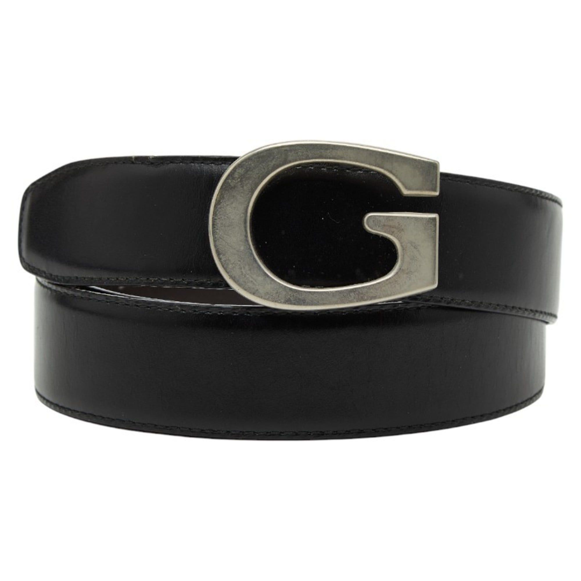 Gucci Gucci Belt Size: 80 32 036 1406 0956 5 Black Leather Women's GUCCI Size ONE SIZE - 1 Thumbnail