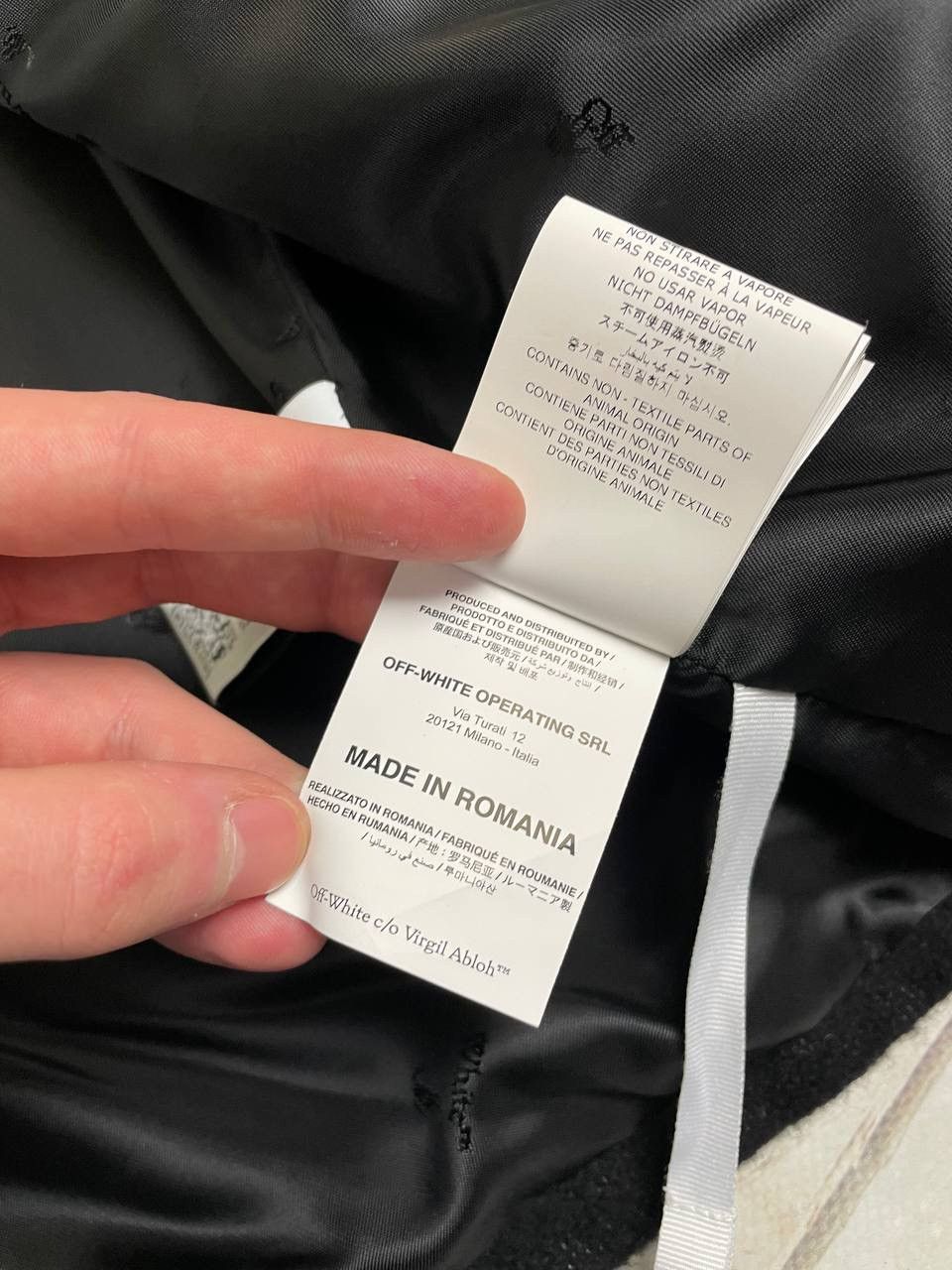 Off-White Off White Coat Wool Pattern Graffiti Size US M / EU 48-50 / 2 - 15 Thumbnail