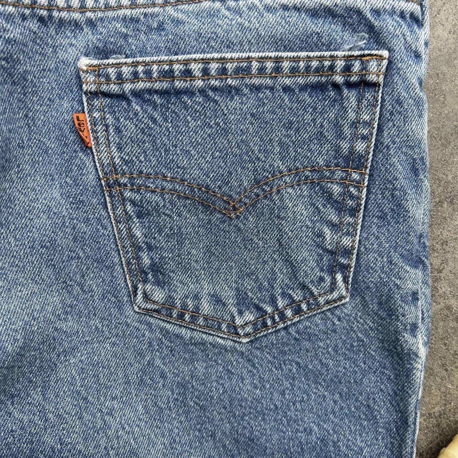 Levi's Vintage Levi’s Orange Tab Jeans Men’s 33 X 28 1/2 Western Wo Size US 33 - 9 Thumbnail
