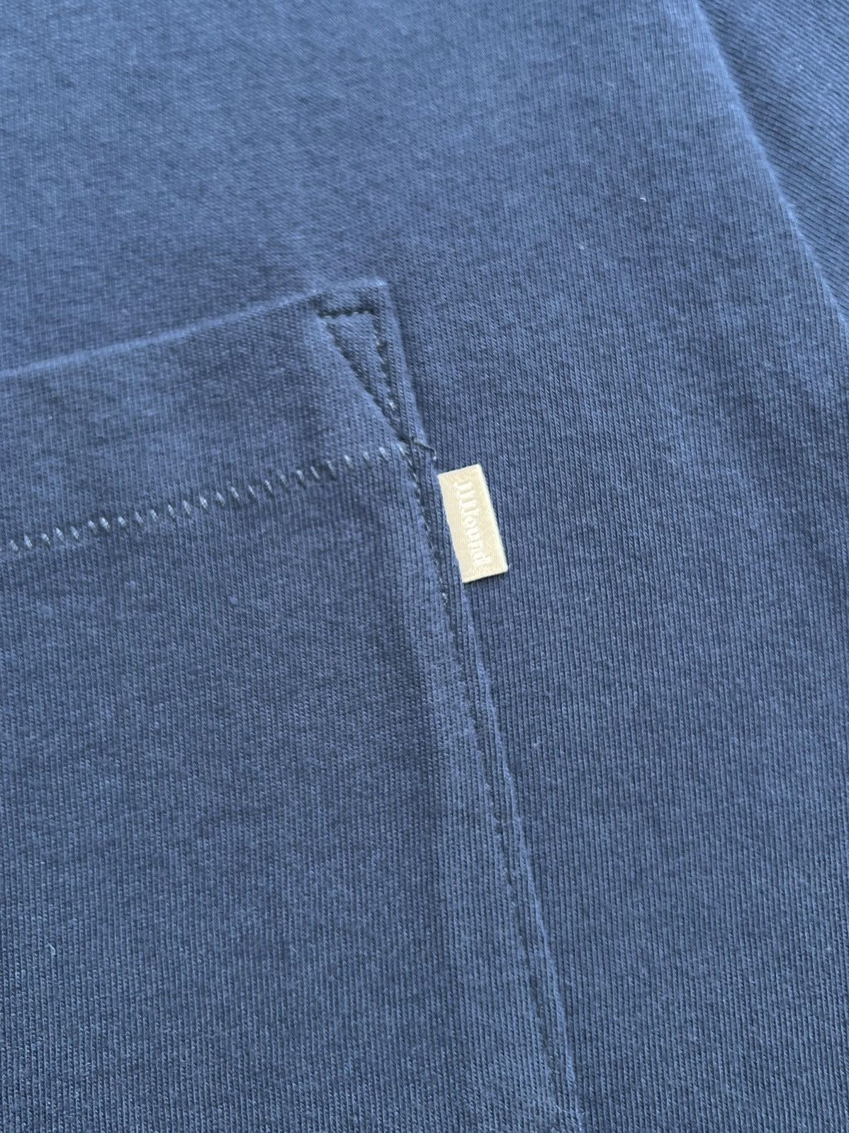Jjjjound 90’s Blank Single Pocket T-Shirt Large in Blue, Men's — image 5 of 6