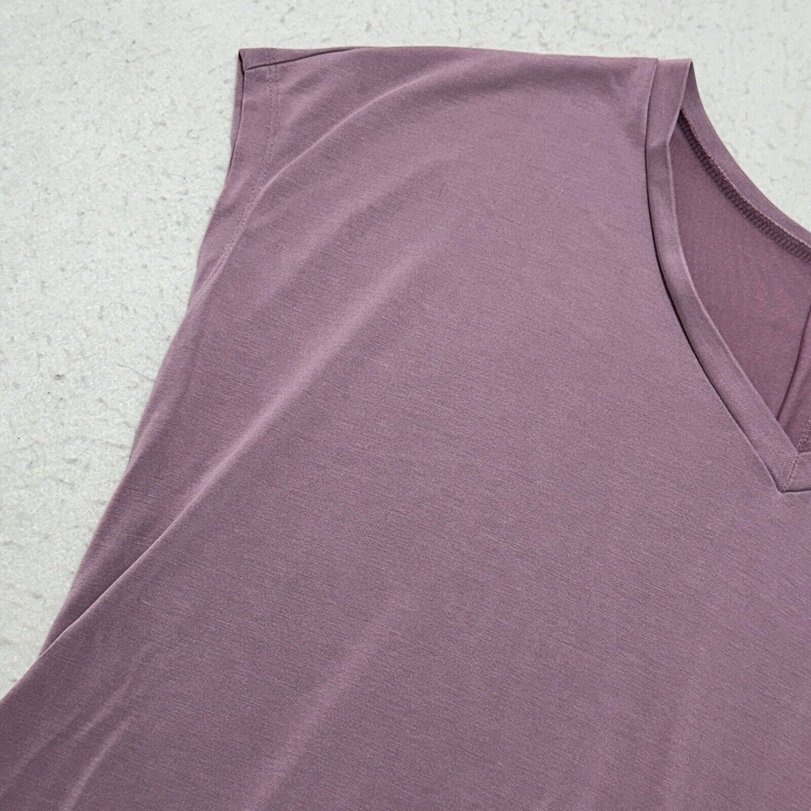 Other Torrid 0X Short Sleeve V-Neck Mauve Purple Pullover Top Size XL / US 12-14 / IT 48-50 - 5 Thumbnail