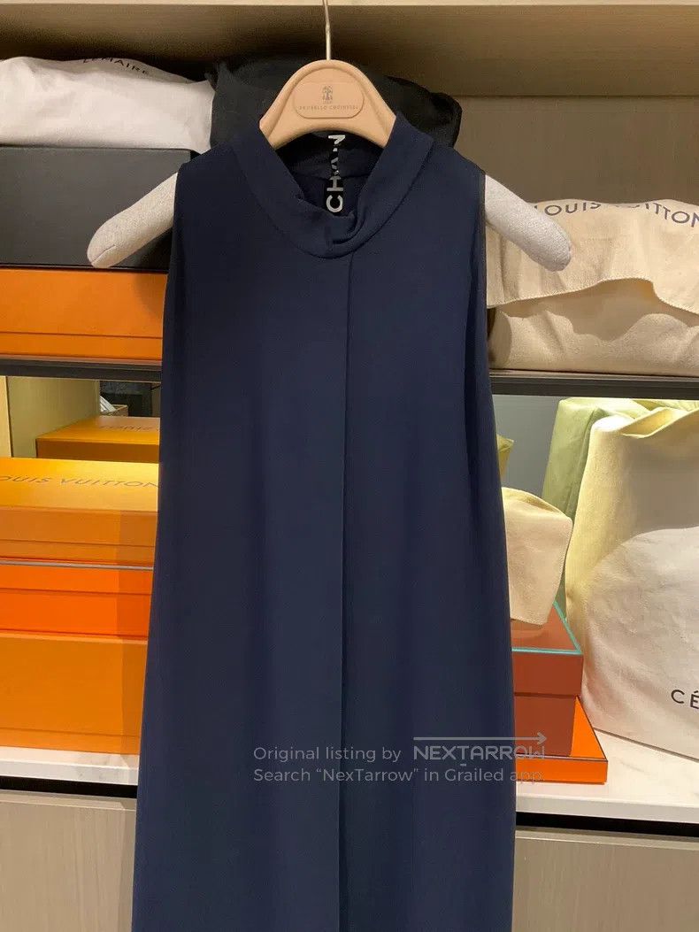 The Row The Row Sleeveless dress with stand-up collar Size M / US 6-8 / IT 42-44 - 3 Thumbnail