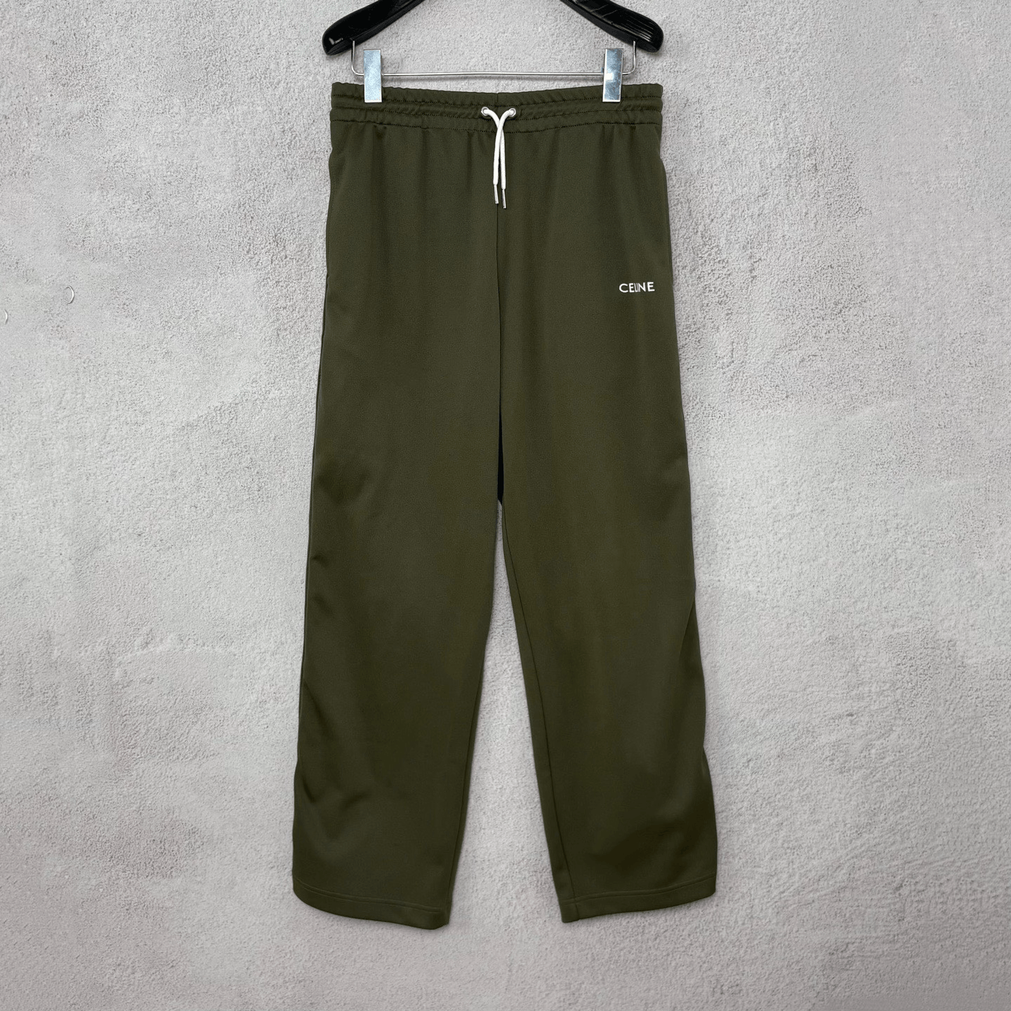 Celine Celine Men's Green Straight-Leg Pants Size US 38 / EU 54 - 1 Thumbnail