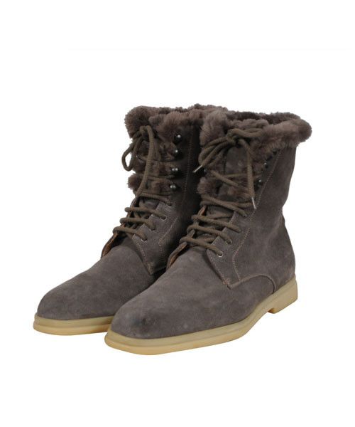 Loro Piana Snow Dream Beaver Fur Lined Boots - 02161 Size US 8 / EU 41 - 1 Thumbnail