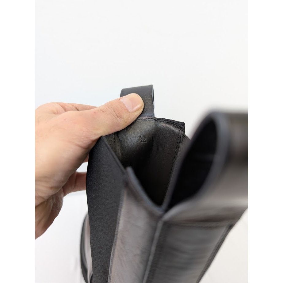 Bottega Veneta o1rshd1 Q:2 / Lug Boots in Ebony Size US 9 / EU 42 - 17 Thumbnail