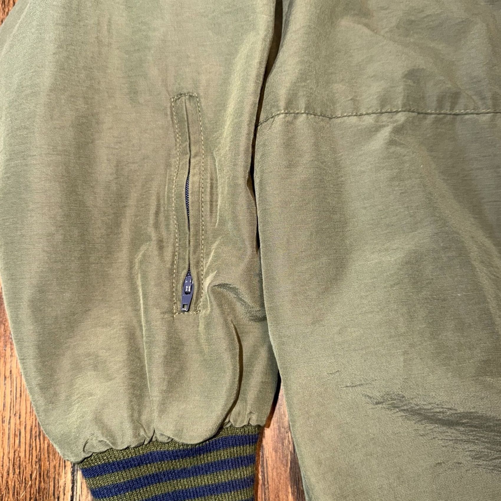 Izod VINTAGE Midwest IZOD Rolling Rock Jacket Mens L Green 1/4 Zip Size US L / EU 52-54 / 3 - 7 Thumbnail