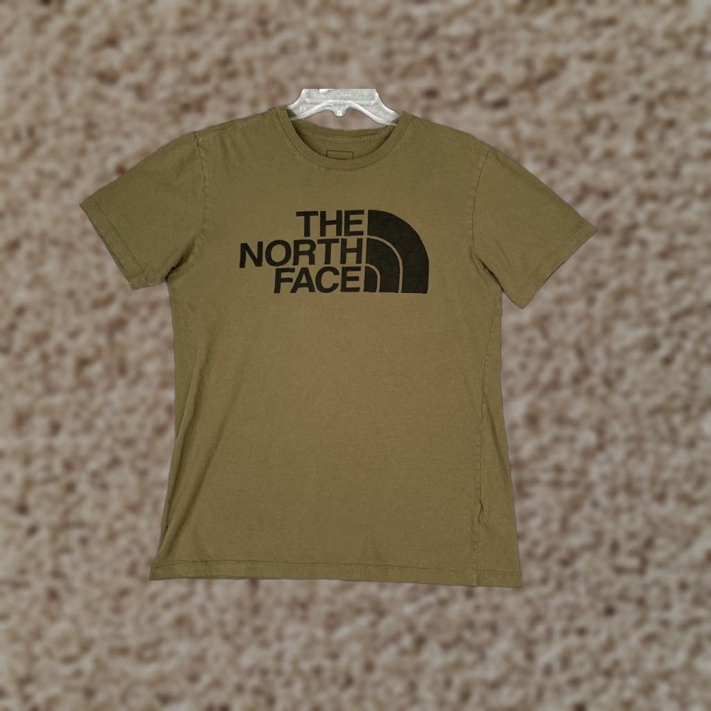 The North Face The North Face Shirt Mens Small Green Crew Neck Short Sleeve Logo Cotton Tagless Size US S / EU 44-46 / 1 - 1 Thumbnail