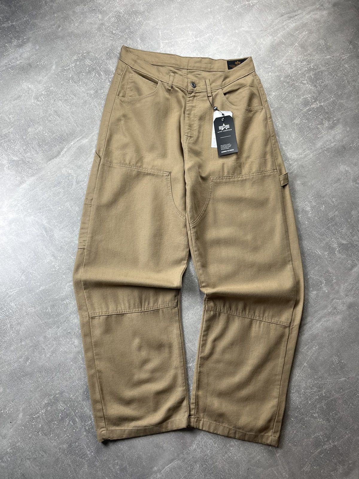 Alpha Industries Alpha Industries Aviation Utility Cargo Pants Sand Beige Size US 33 - 6 Thumbnail