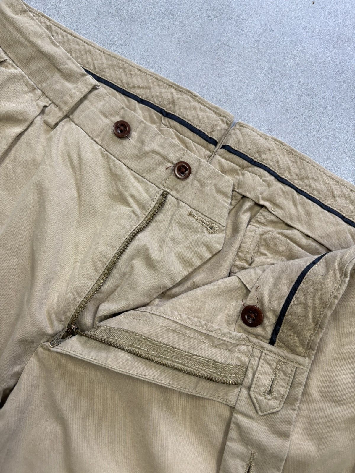 Polo Ralph Lauren Polo Ralph Lauren Straight Fit Chino Pants Beige Classic 34 Size US 34 / EU 50 - 8 Thumbnail