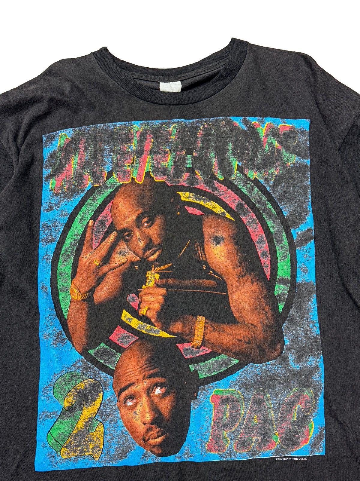 90s Tupac x Dr Dre “California Love” Rap T-Shirt