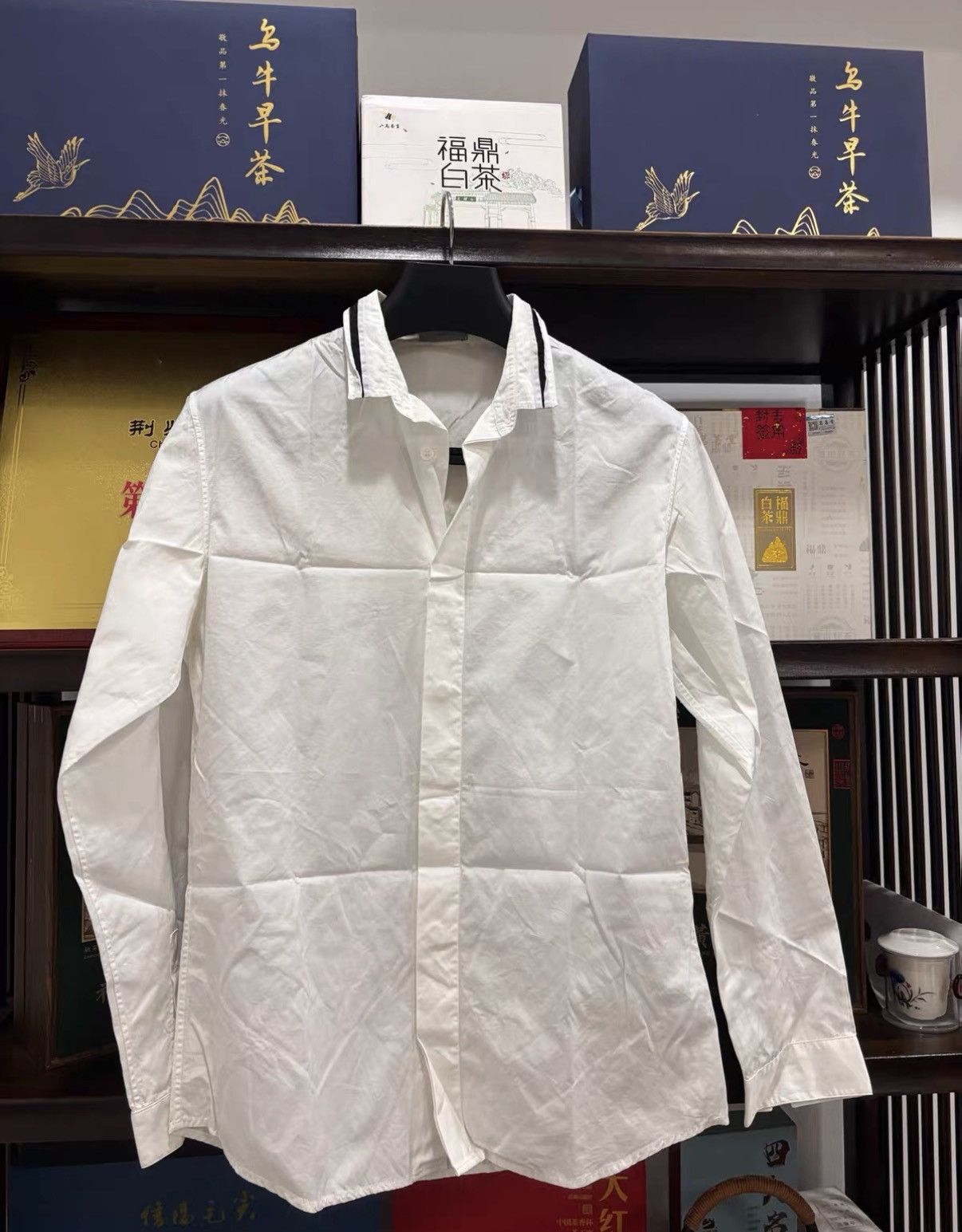 Dior Dior Long Sleeve Shirt J2 Size US S / EU 44-46 / 1 - 1 Thumbnail