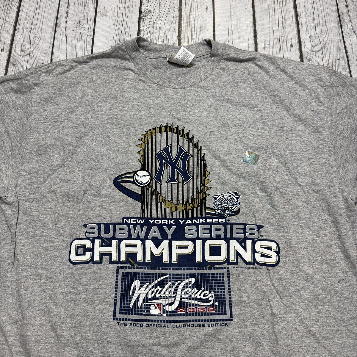 Lee × MLB × Vintage Vintage New York Yankees tee Size US XXL / EU 58 / 5 - 3 Thumbnail