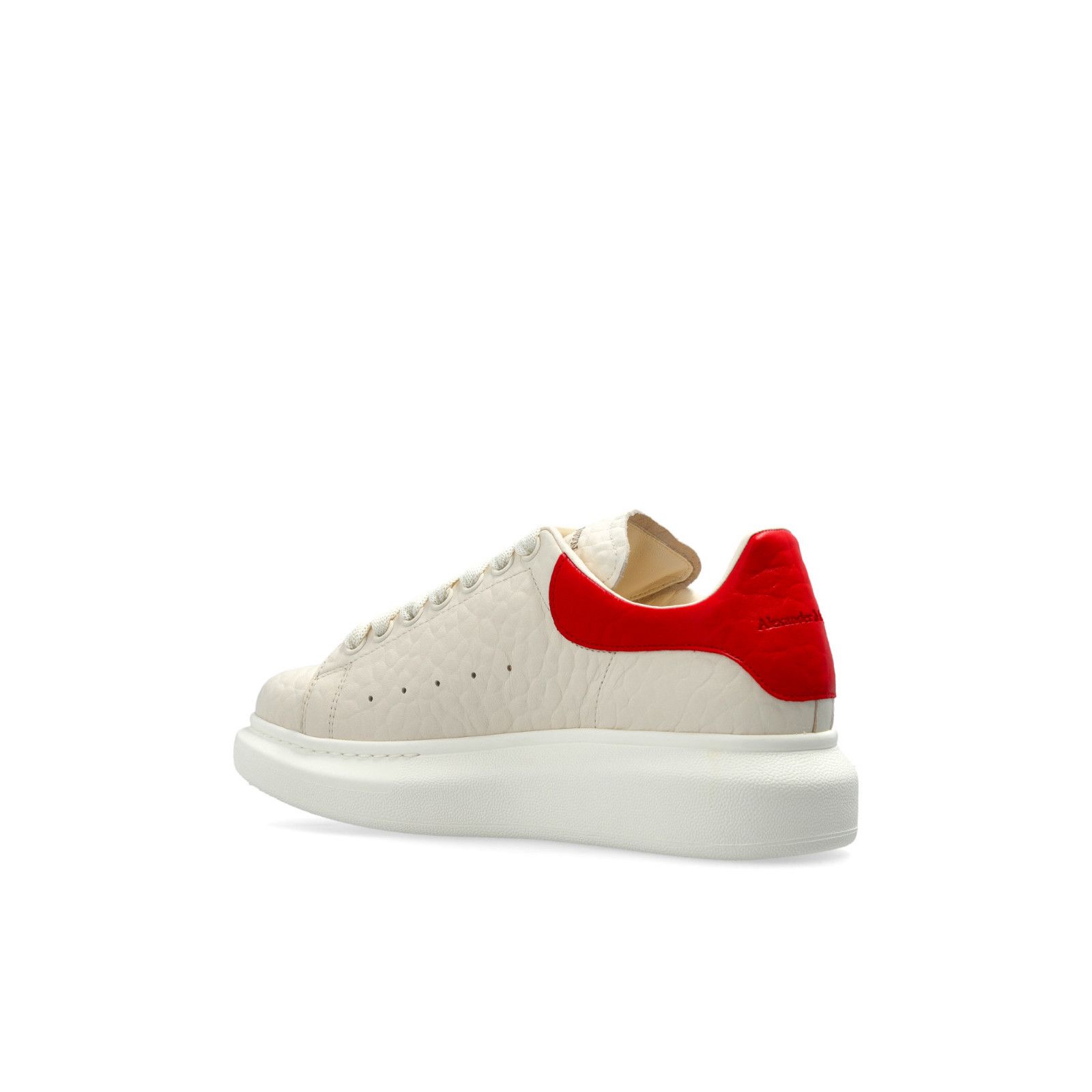 Alexander McQueen ALEXANDER MCQUEEN Oversized $760 Men's Off White/Red Sneaker Size US 6 / EU 39 - 3 Thumbnail