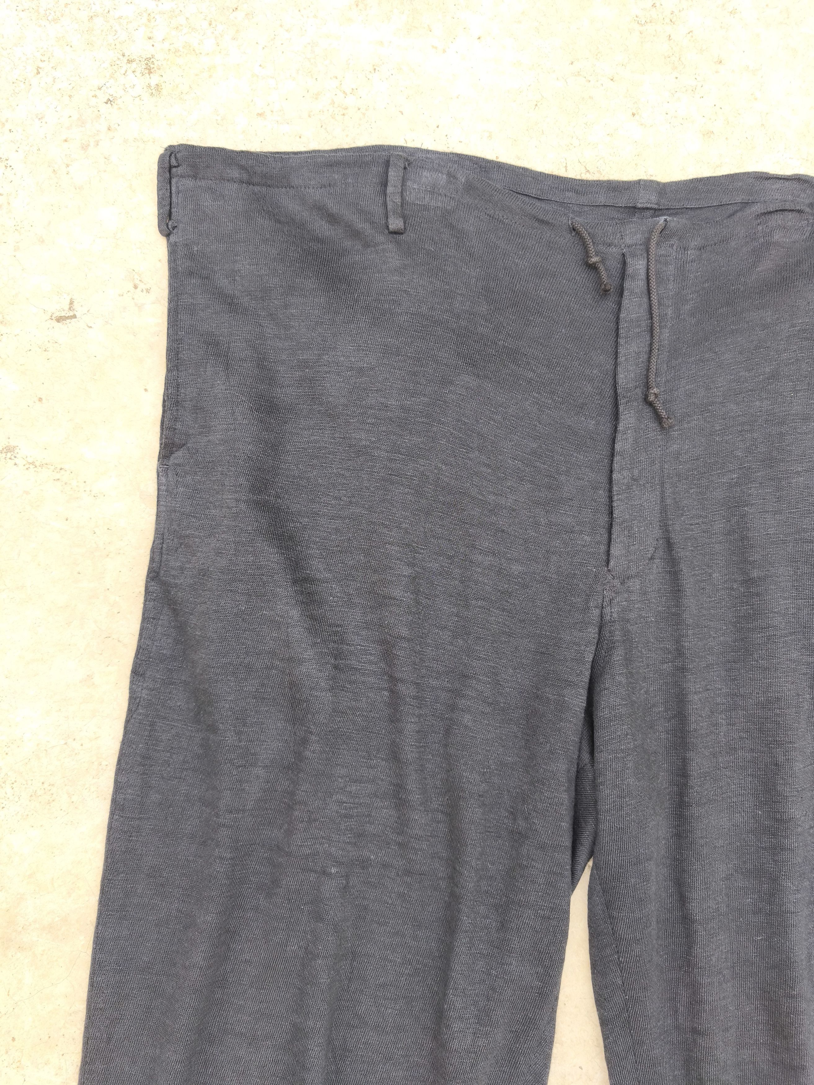 Yohji Yamamoto 🔥 Yohji Yamamoto Baggy pants Linen Drawstring 40'-46' Size Size US 38 / EU 54 - 4 Thumbnail