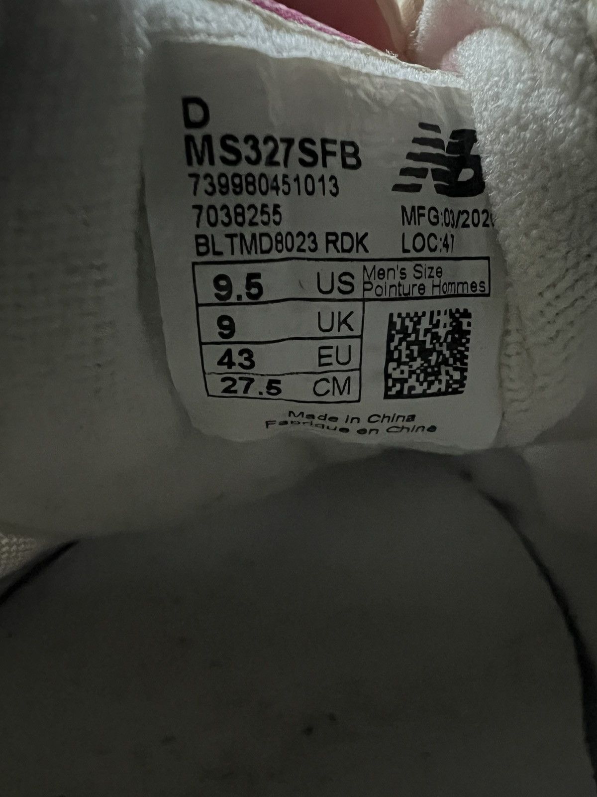 New Balance New Balance 327 size 9.5 Size US 9.5 / EU 42-43 - 6 Thumbnail