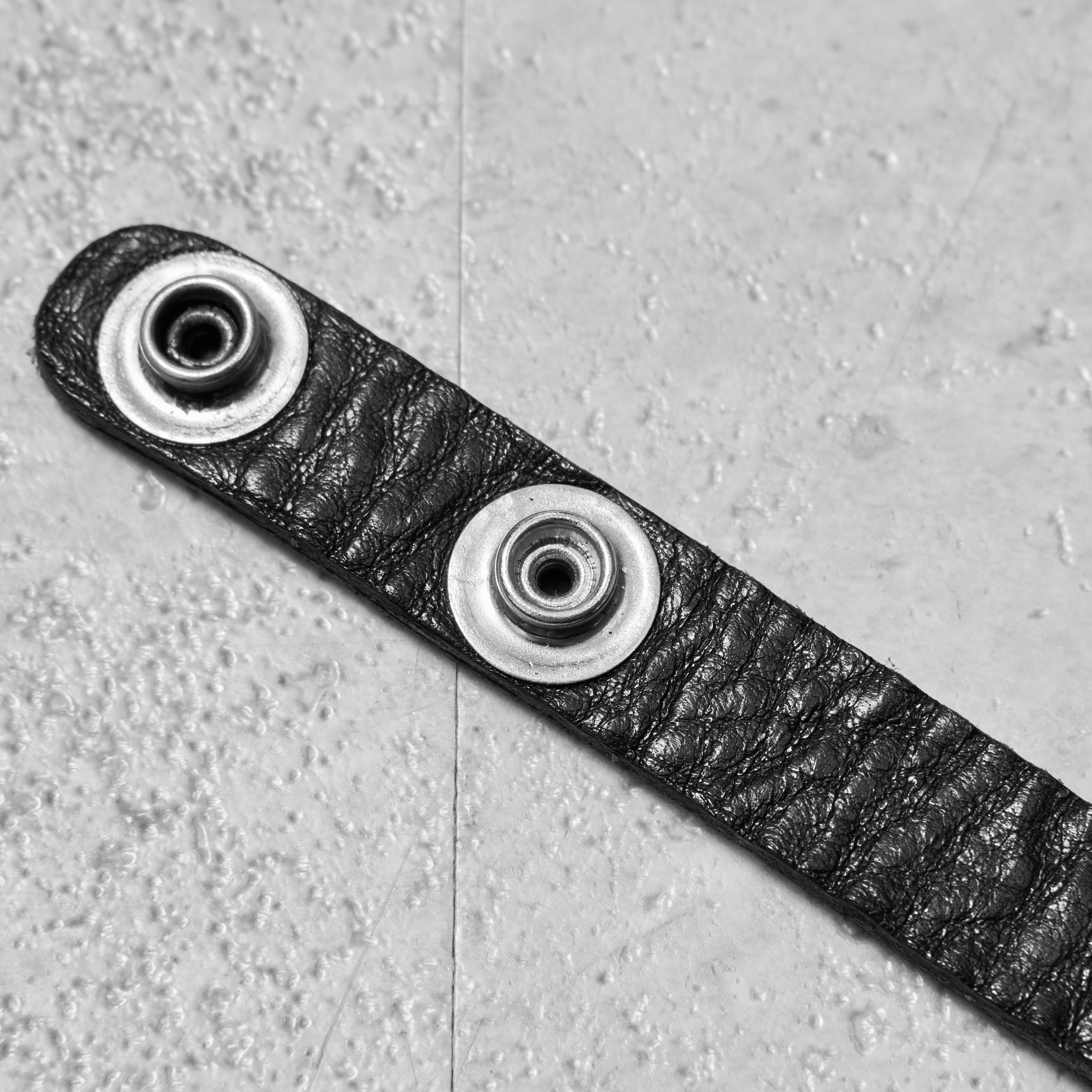Chrome Hearts CHROME HEARTS Heart Plate Leather Bracelet Size ONE SIZE - 6 Thumbnail