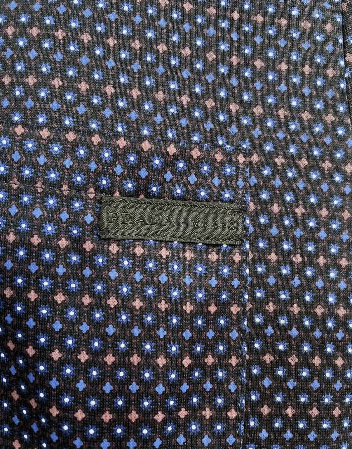 Prada PRADA 100% Cotton Short-Sleeve Polo Shirt J30 Size US S / EU 44-46 / 1 - 3 Thumbnail