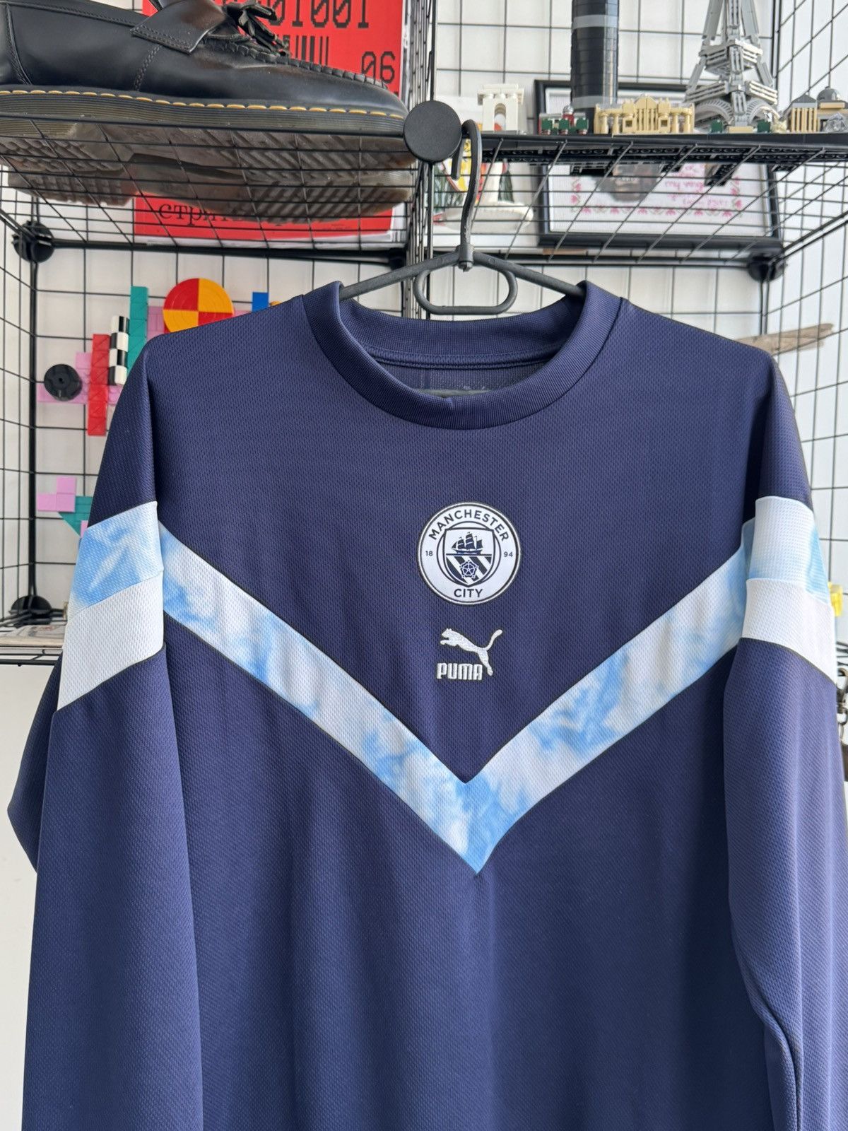 Puma Puma Manchester City FC Sweatshirt Jersey Size US L / EU 52-54 / 3 - 2 Thumbnail
