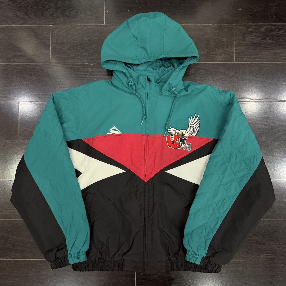 Maison Margiela × Supreme Supreme®/MM6 Maison Margiela Split Stadium Jacket Black Size US XL / EU 56 / 4 - 4 Thumbnail