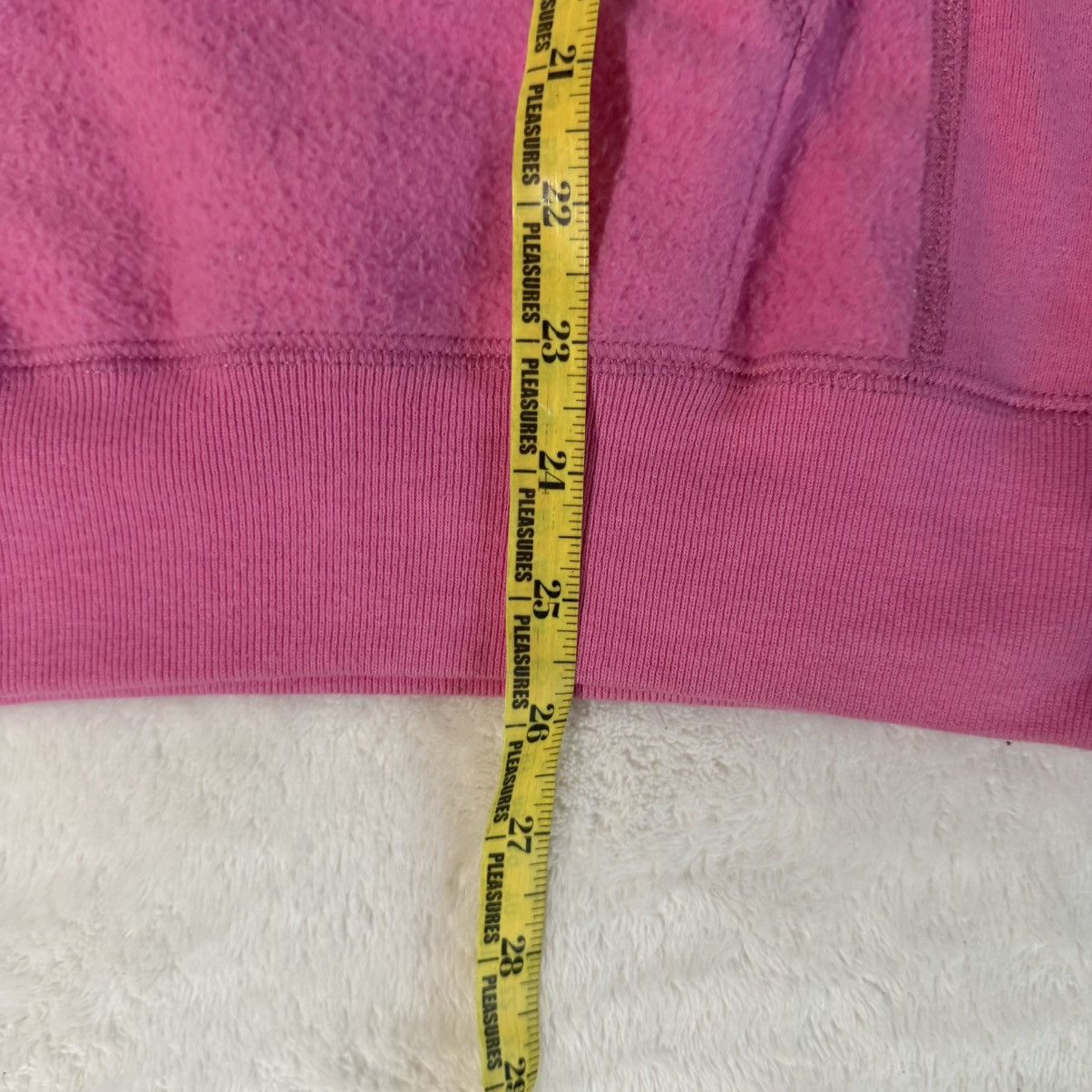BIANCA CHANDON Bianca Chandon Reverse Fleece Hoodie Pink Size US S / EU 44-46 / 1 - 8 Thumbnail