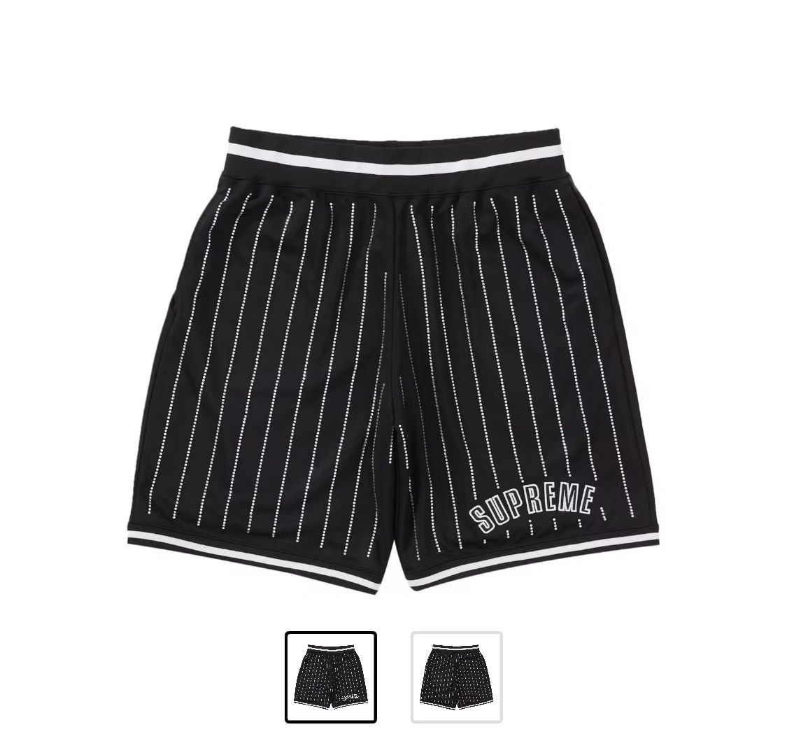 Supreme Supreme Side Pocket Basketball Shorts SS25 Black | Grailed