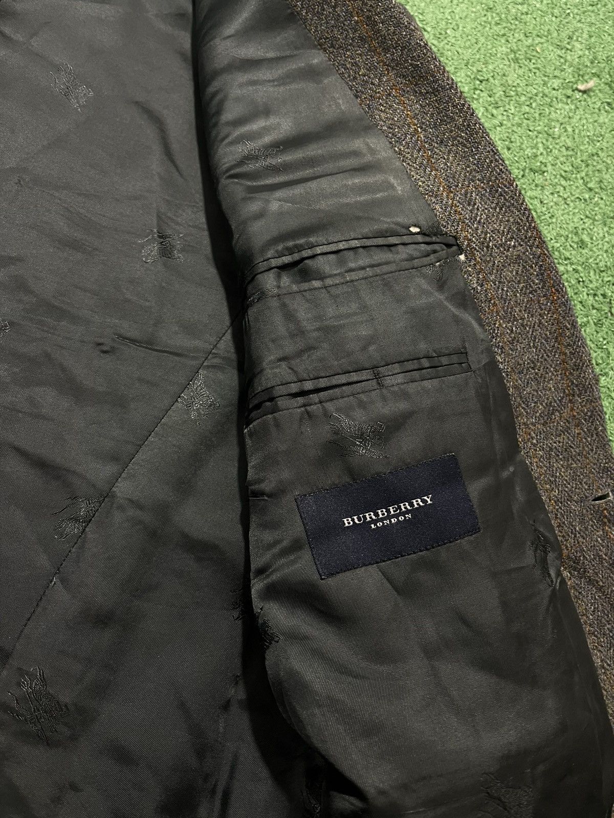 Burberry Burberry London Wool Jacket Size 50R - 7 Thumbnail