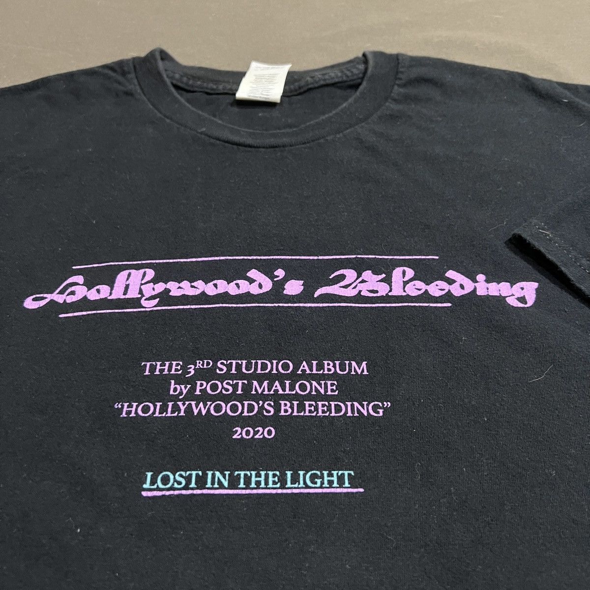 Rap Tees 2020 Post Malone Hollywood’s Bleeding Tour Promo Tee XL Size US XL / EU 56 / 4 - 6 Thumbnail