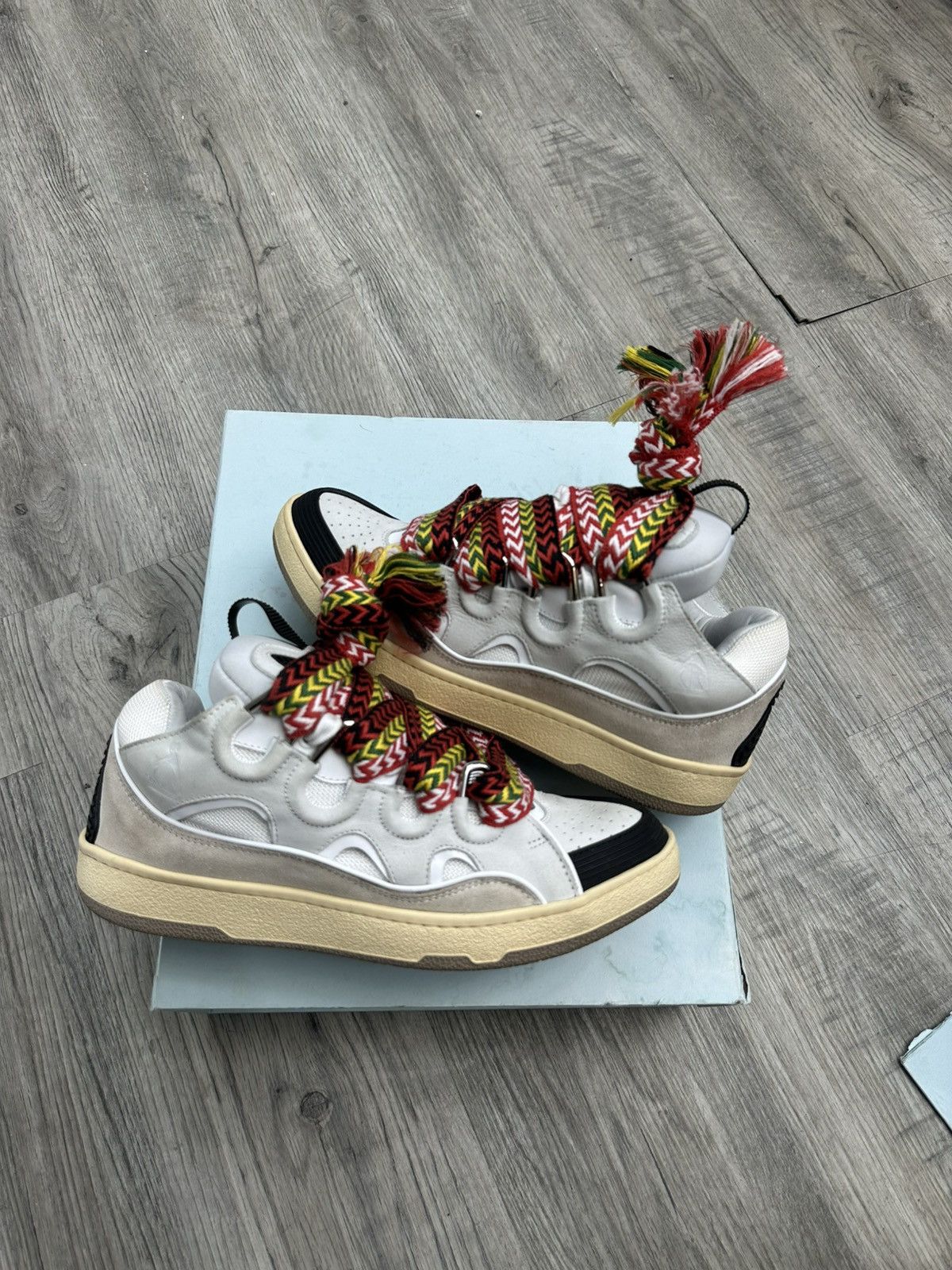 Lanvin Lanvin Curb Sneaker White Size US 9 / EU 42 - 2 Thumbnail