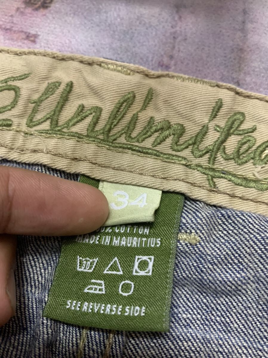 Ecko Unltd. × JNCO Vintage ECKO ULTD Wide Denim Size US 34 / EU 50 - 9 Thumbnail