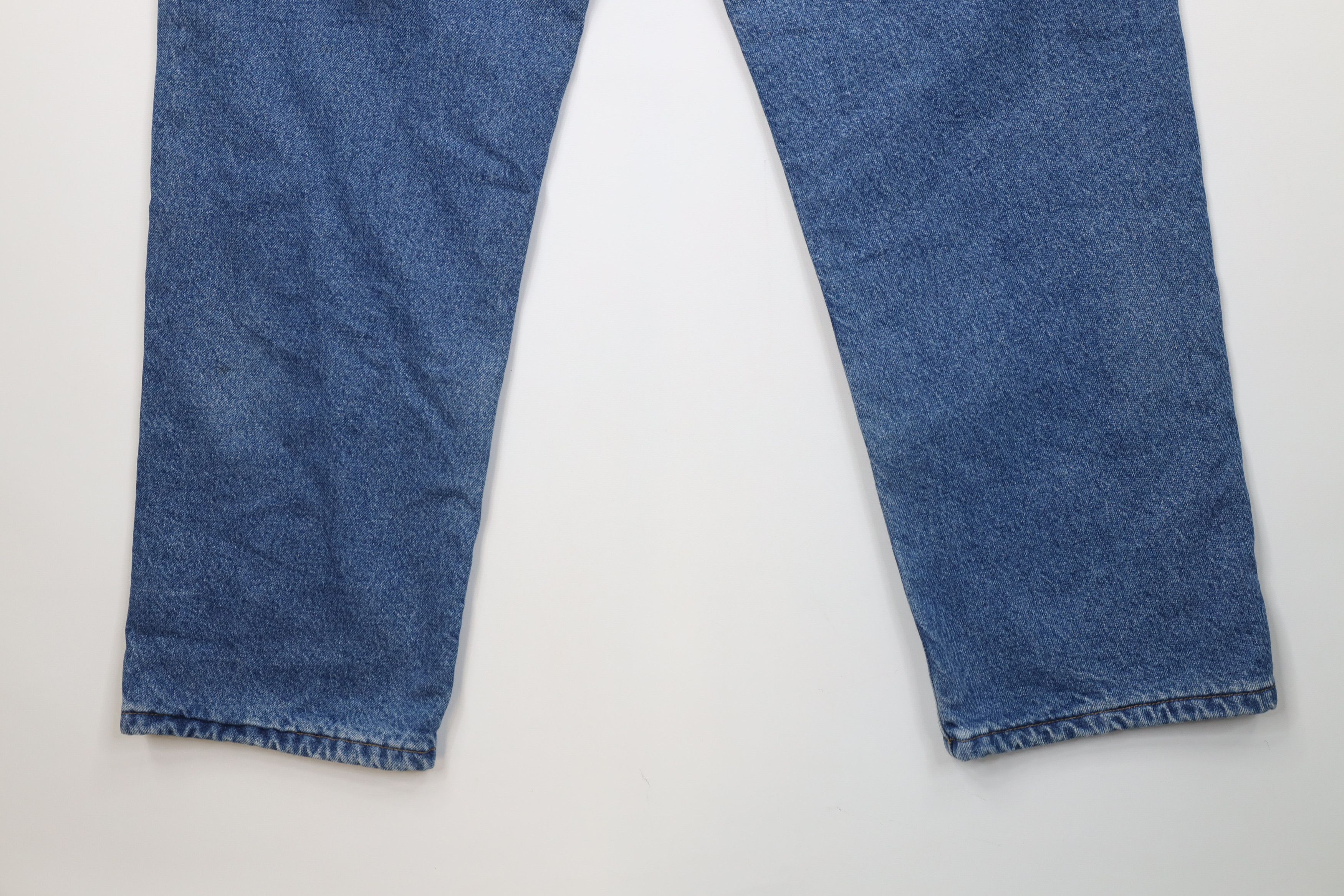 Carhartt Vintage Carhartt Relaxed Fleece Lined Wide Leg Denim Jeans Size US 38 / EU 54 - 13 Thumbnail