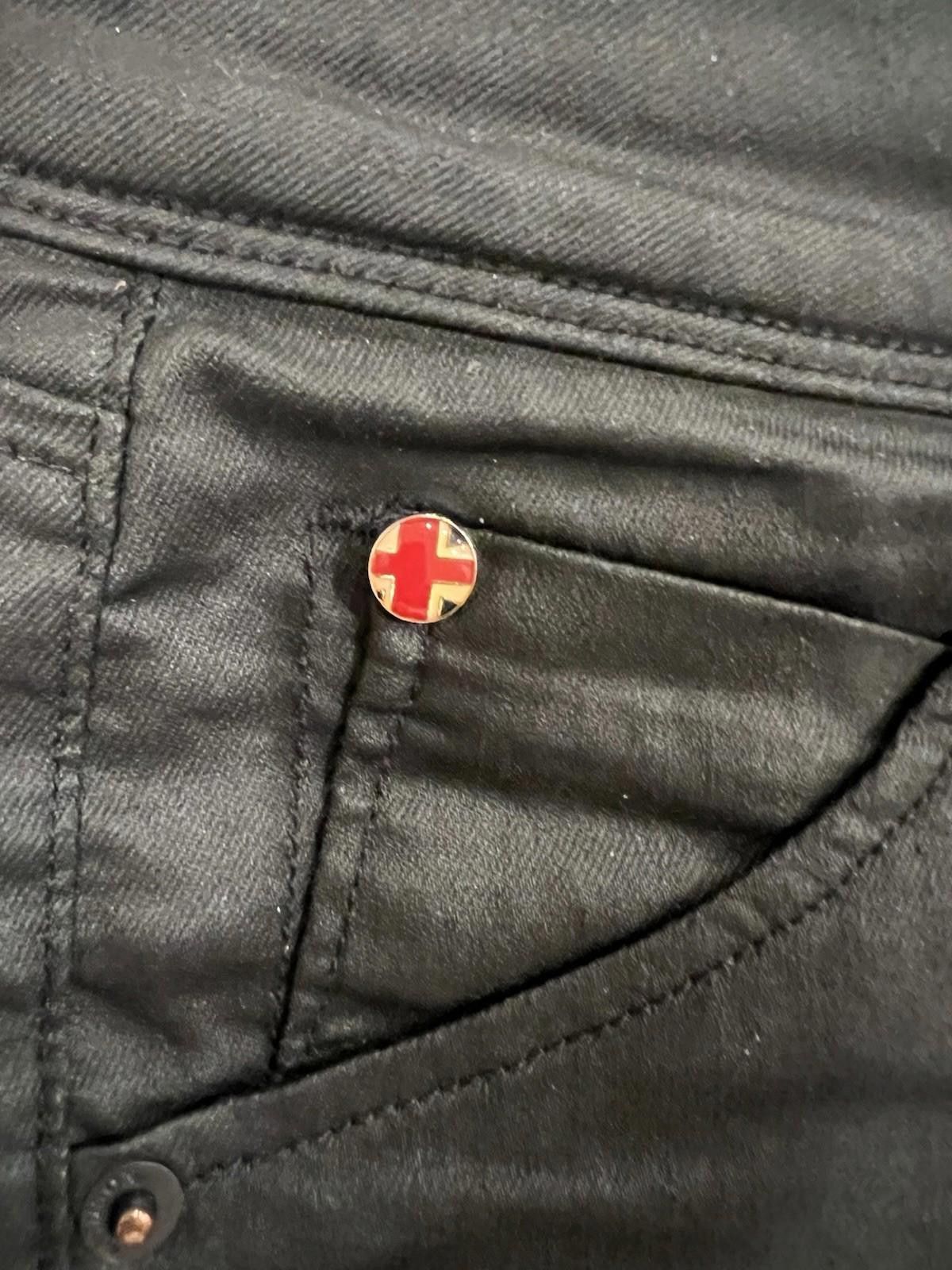Hudson Rare Hudson Jeans Skinny Ankle Size 27 Womens Button Pockets Size 30" / US 8 / IT 44 - 4 Thumbnail