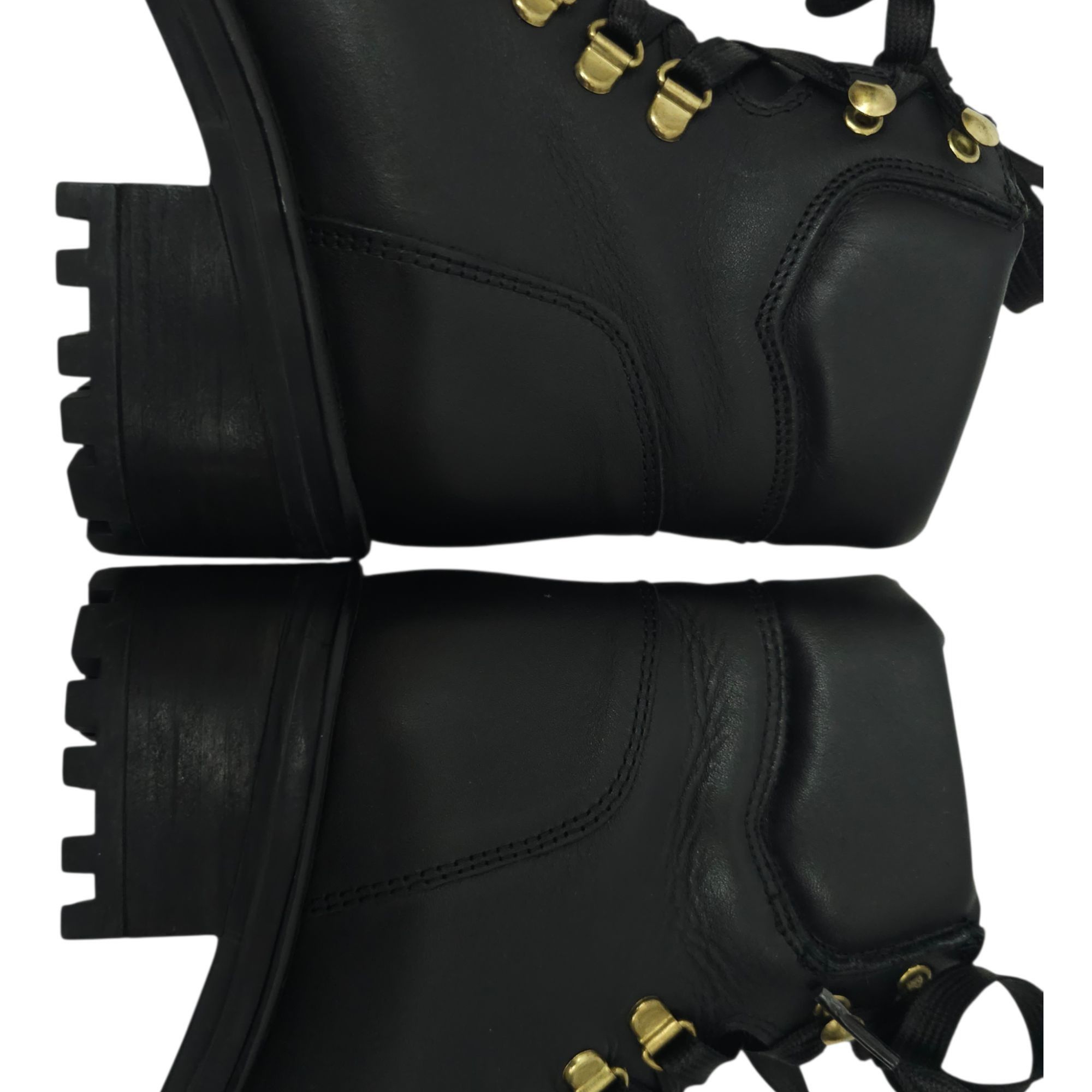 Steve Madden Steve Madden Galway Leather Ankle Boots Size 8.5 Lace Up Size US 8.5 / IT 38.5 - 18 Thumbnail