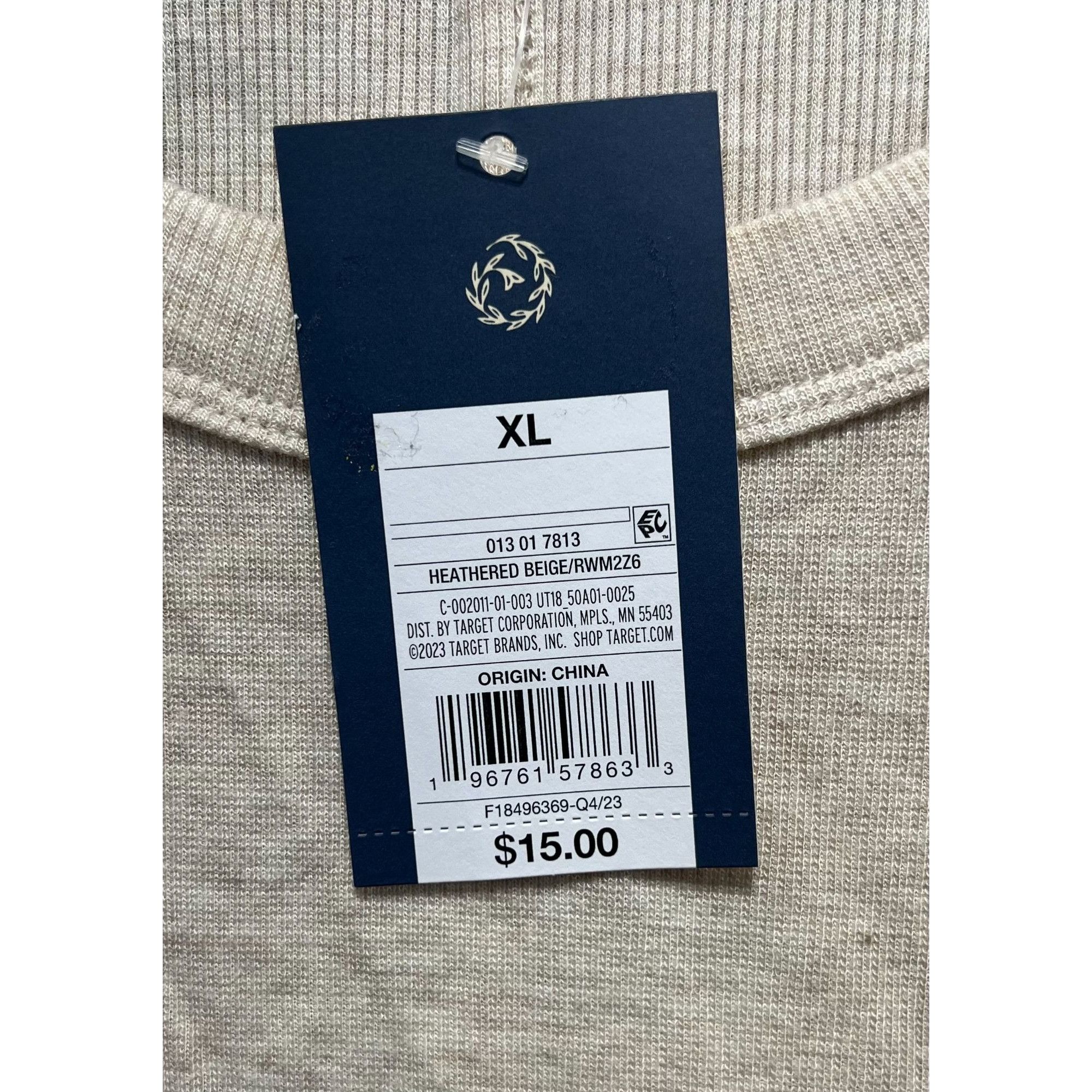 Other Universal Thread - Women's Ribbed Long Sleeve Scoopneck T-Sh Size XL / US 12-14 / IT 48-50 - 9 Thumbnail