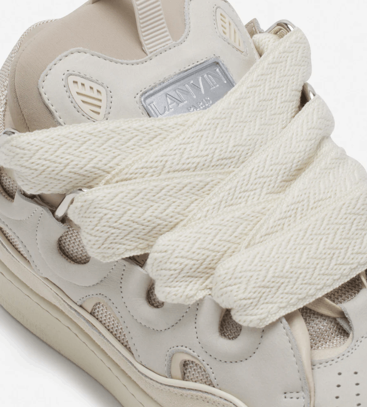 Lanvin BNWT SS24 LANVIN BASKET CURB MONOCHROME SNEAKERS PEACH 41 Size US 8 / EU 41 - 11 Thumbnail