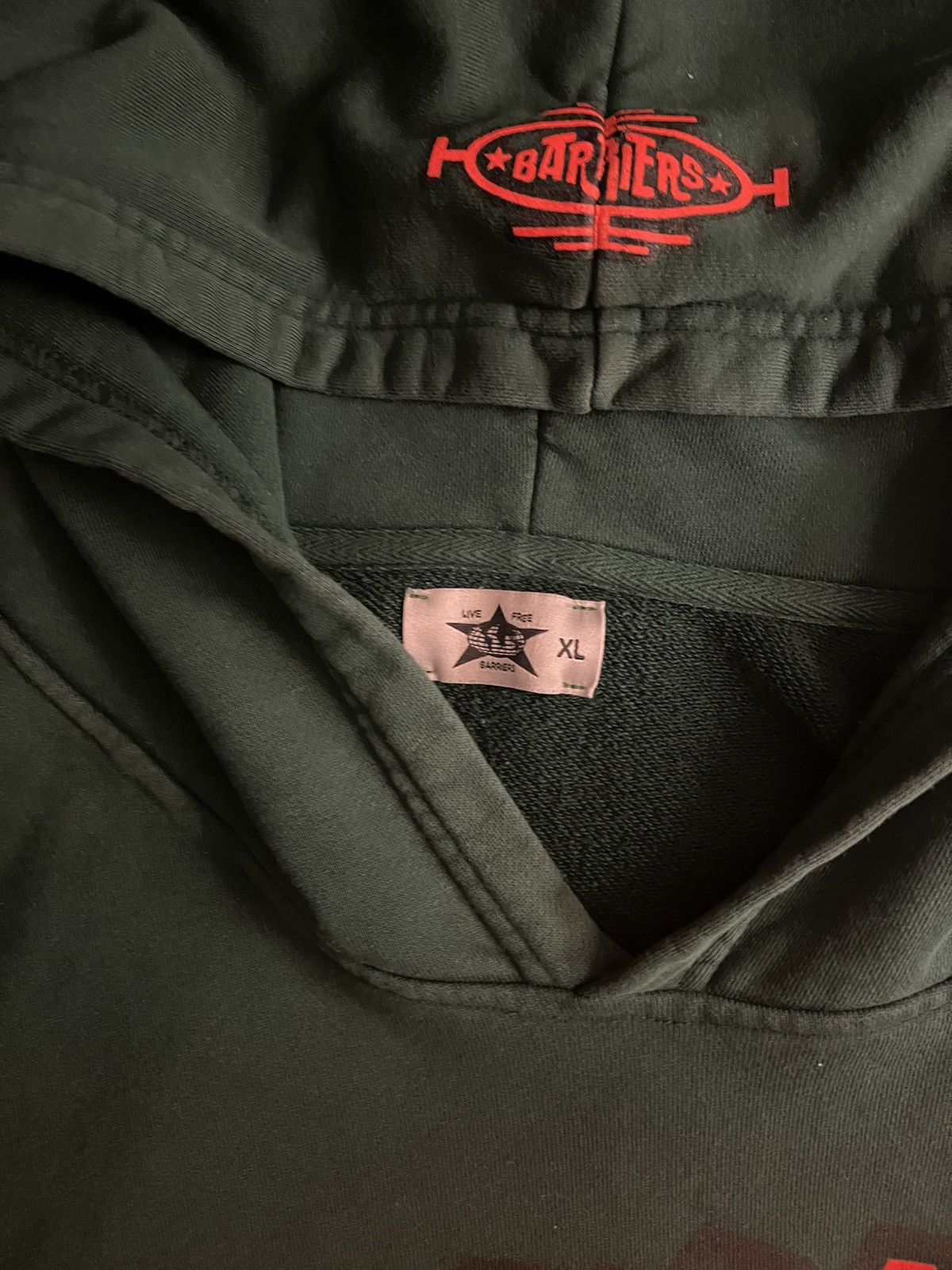 Barriers Barriers Hoodie Nelson Mandela Size US XL / EU 56 / 4 - 2 Thumbnail
