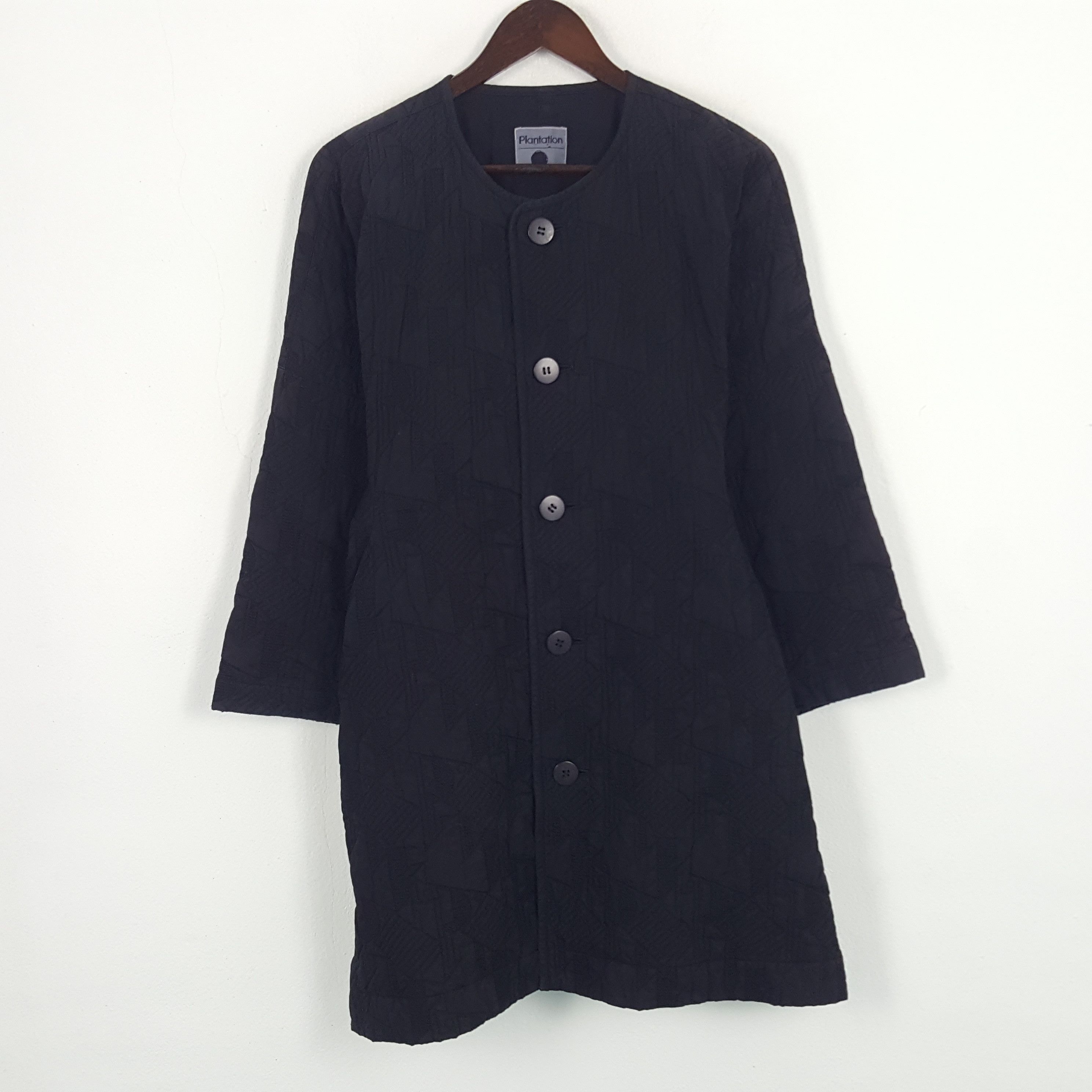 Issey Miyake × Japanese Brand × Vintage Vintage Plantation by Issey Miyake Long Button Up Jacket Size US S / EU 44-46 / 1 - 1 Thumbnail