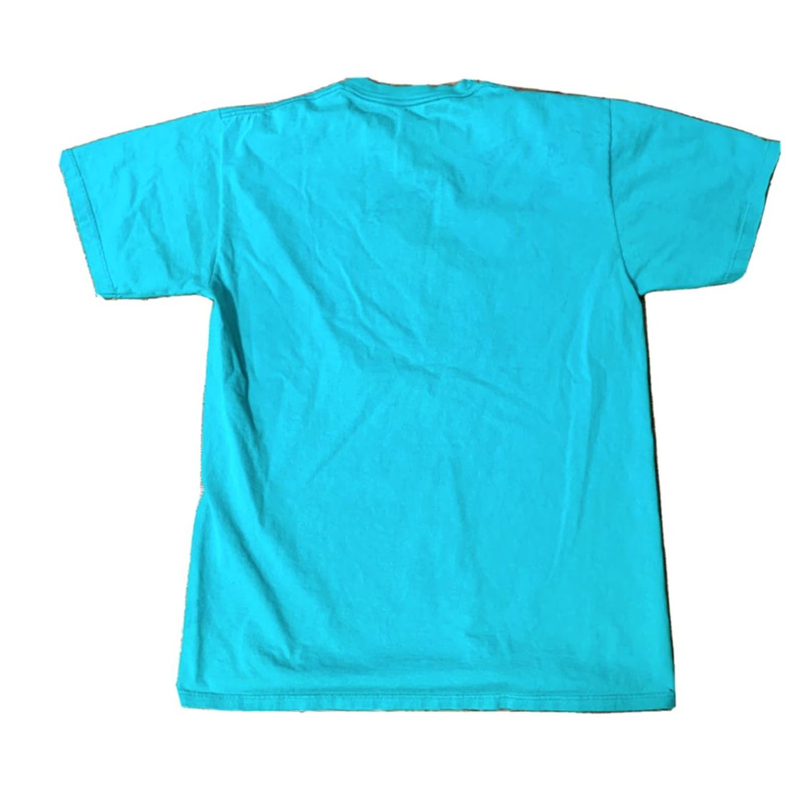 Disney VINTAGE 90s Disney Mickey Mouse Embroidered Teal T Shirt Adult Large Mens Size US L / EU 52-54 / 3 - 3 Thumbnail