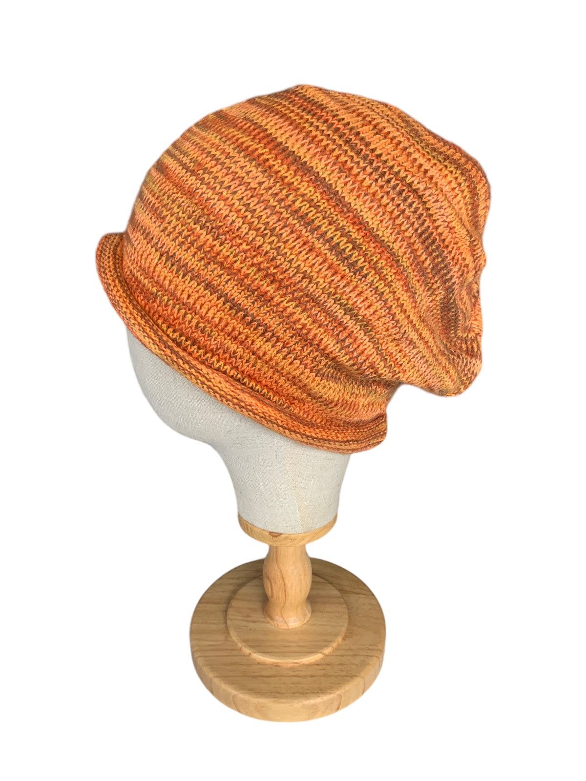 Japanese Brand Crochet Knitted slouchy Beanie Hats Size ONE SIZE - 4 Thumbnail