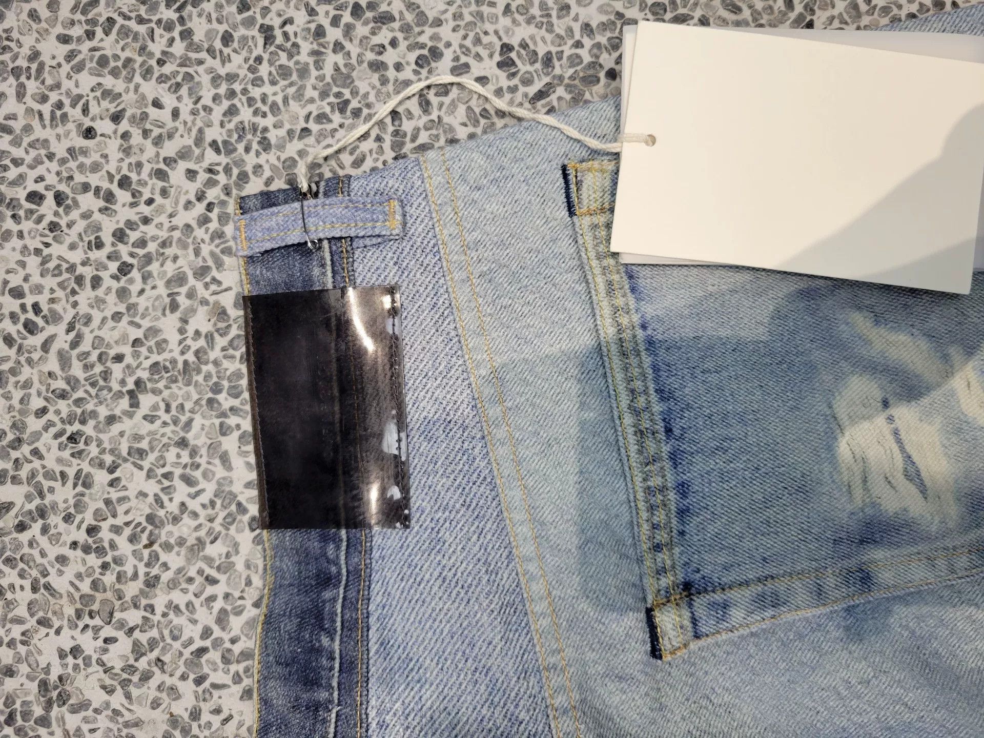 Our Legacy our legacy digital print blue jeans Size US 31 - 5 Thumbnail