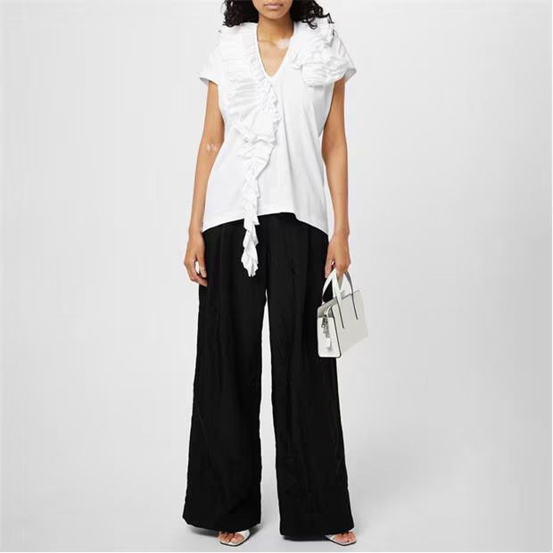 Dries Van Noten o1g2r1mq1024 T-Shirt in White Size S / US 4 / IT 40 - 4 Thumbnail