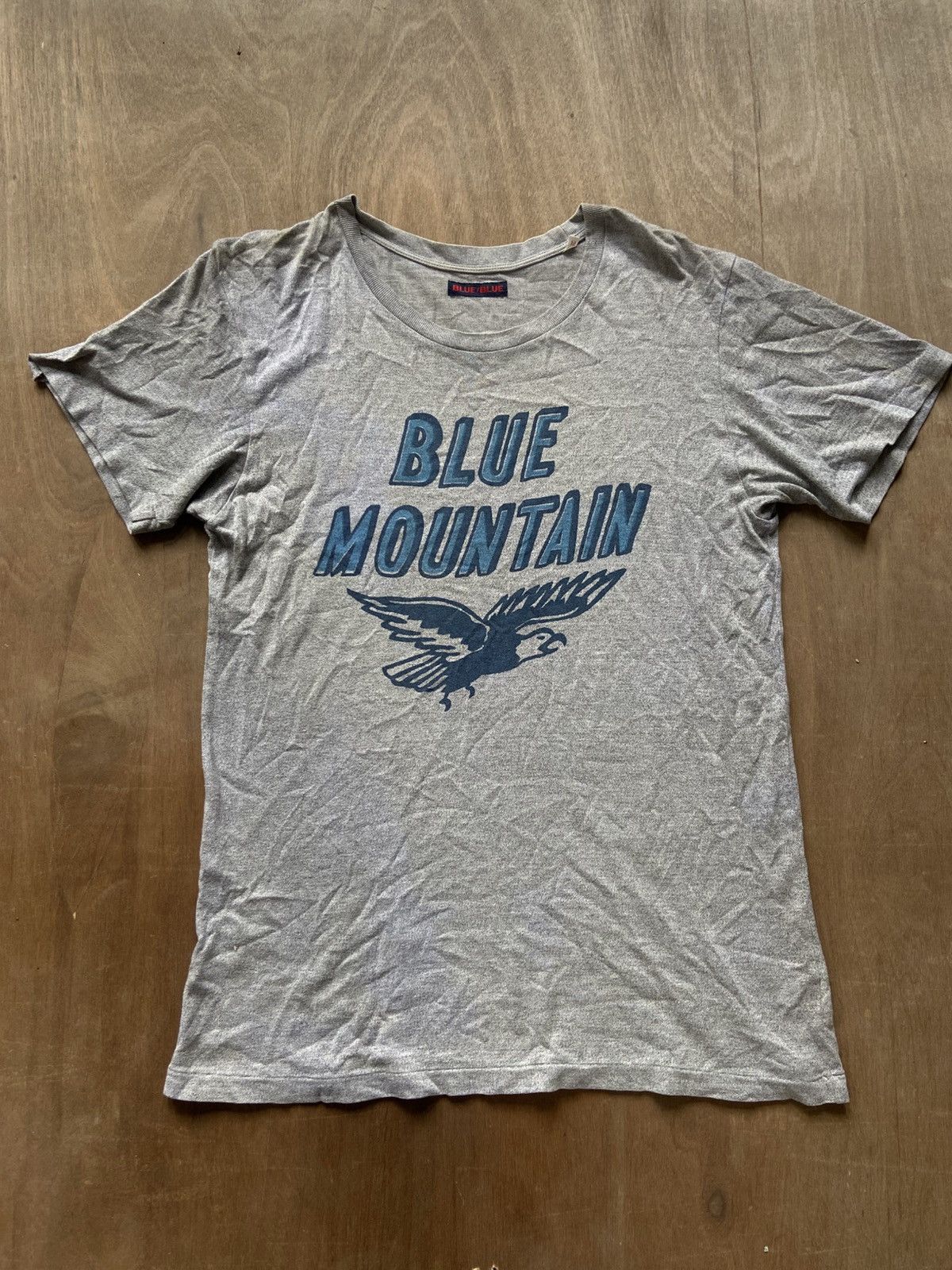 Blue Blue Japan Blue Blue Japan Big Logo Vintage Blue Mountai Size US M / EU 48-50 / 2 - 1 Thumbnail