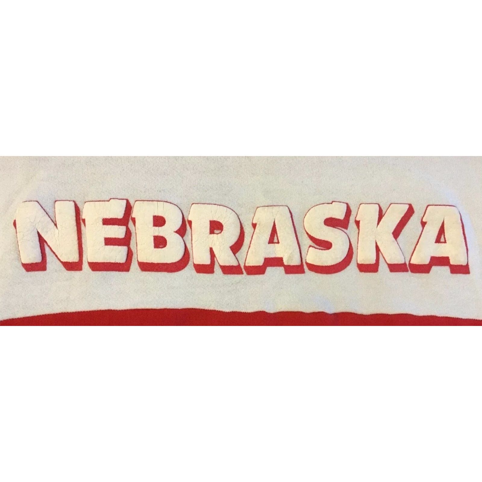 Vintage VINTAGE Cornhuskers 80s University Of Nebraska Faded Fiesta Bowl Sweatshirt Hoodie XS Red Football Size US XS / EU 42 / 0 - 3 Thumbnail