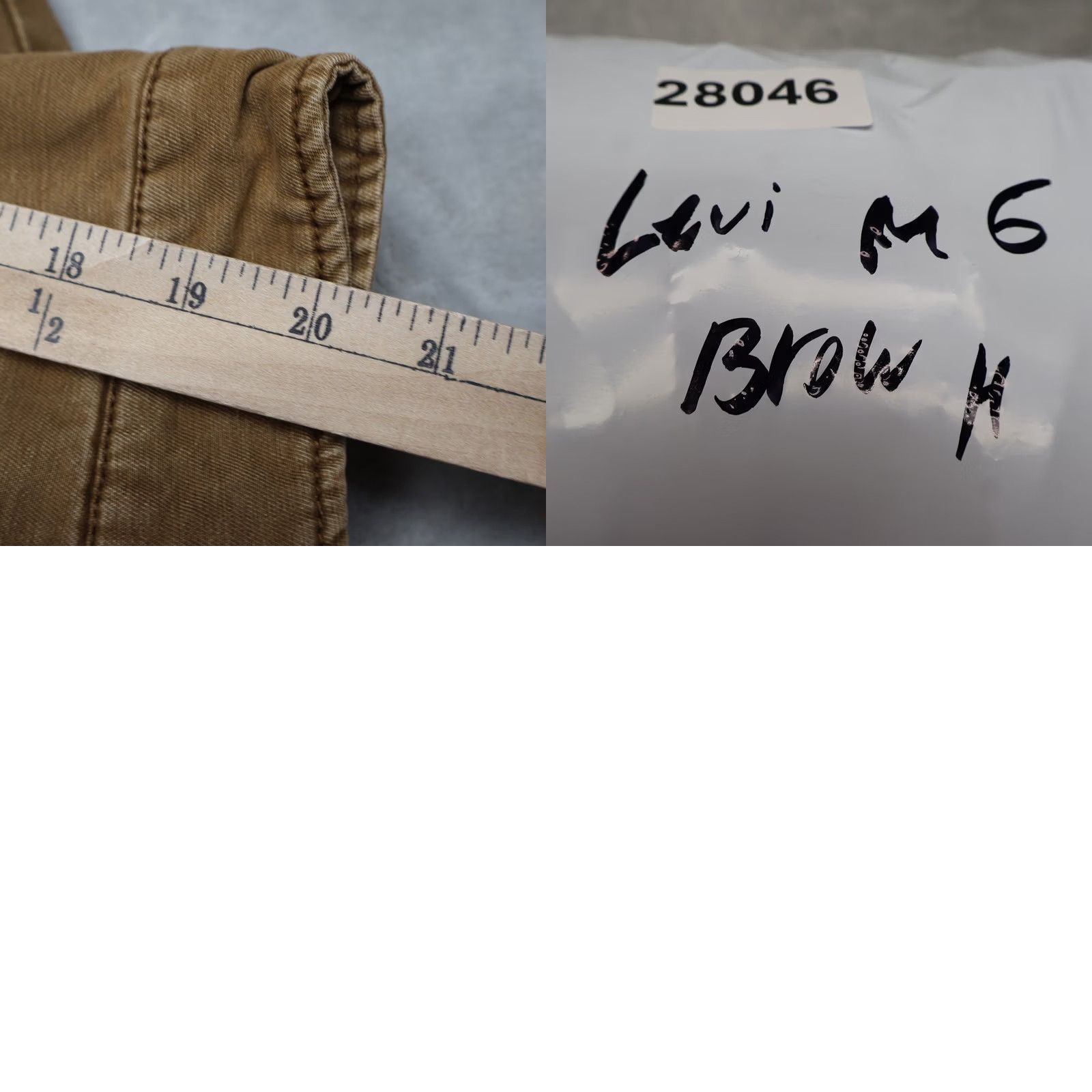Levi's Levi's Jacket Mens M Brown Canvas Quilt Lined Rugged Utility Field Military Jacket Size US M / EU 48-50 / 2 - 9 Thumbnail