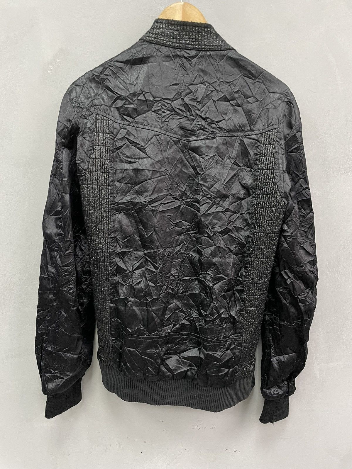 14th Addiction Japanese if six was nine crinkle bomber jacket Y2K style Size US M / EU 48-50 / 2 - 8 Thumbnail