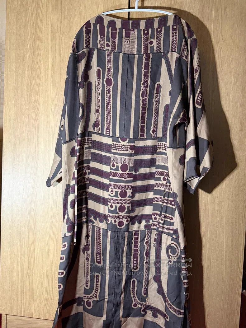 Hermes Hermes Heavyweight silk dress Size XXS / US 00 / IT 34 - 2 Thumbnail