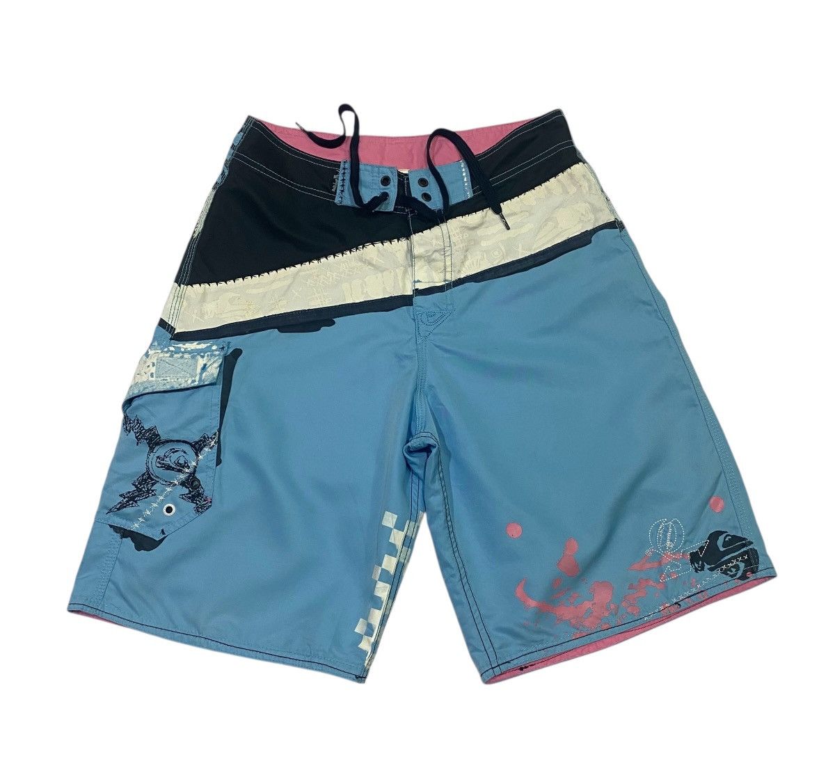 Quiksilver Y2k Quiksilver short pants Size US 30 / EU 46 - 1 Thumbnail