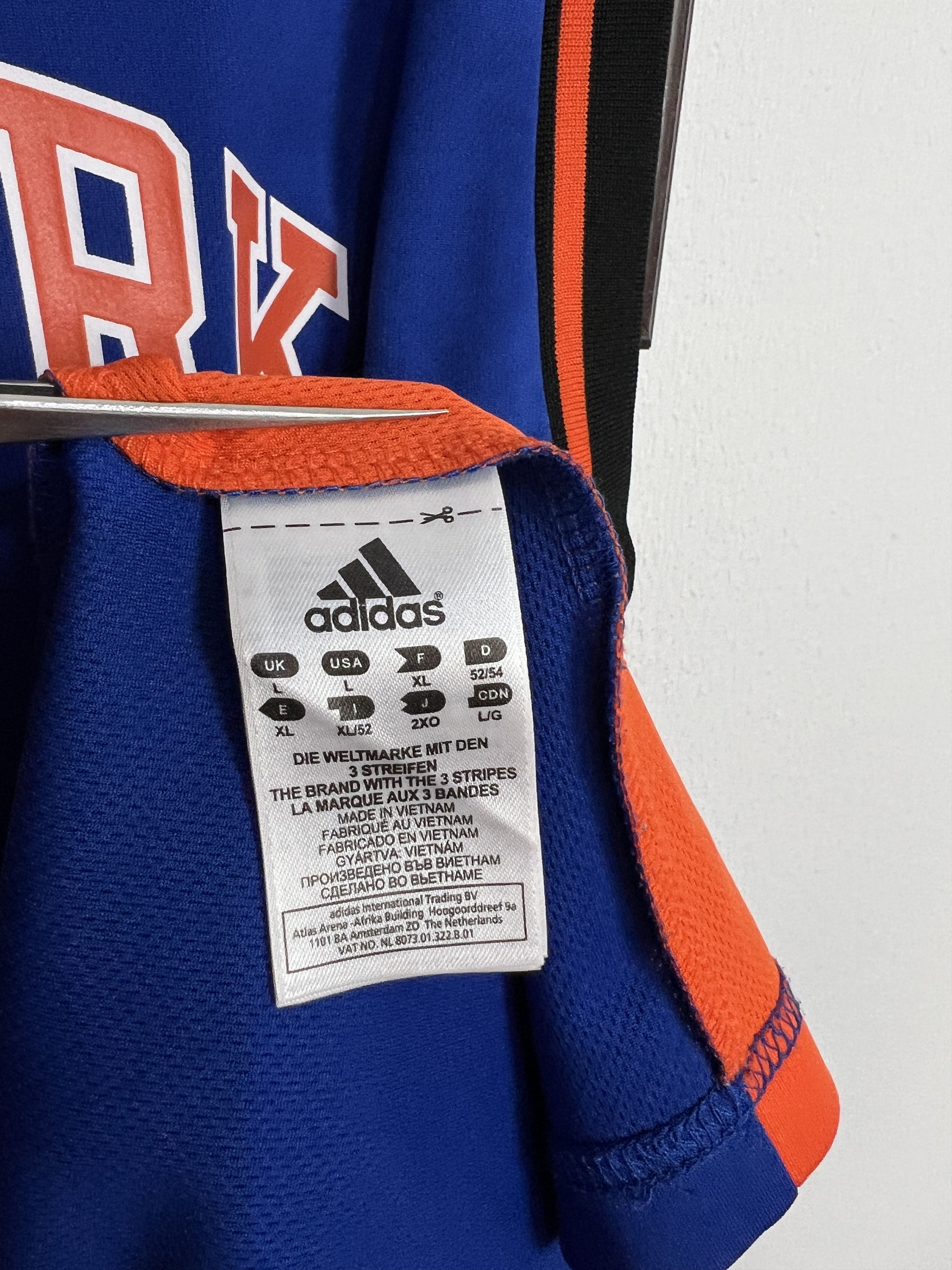 Adidas Vintage New York Knicks #7 Anthony NBA Jersey Shirt Rare Size US L / EU 52-54 / 3 - 9 Thumbnail