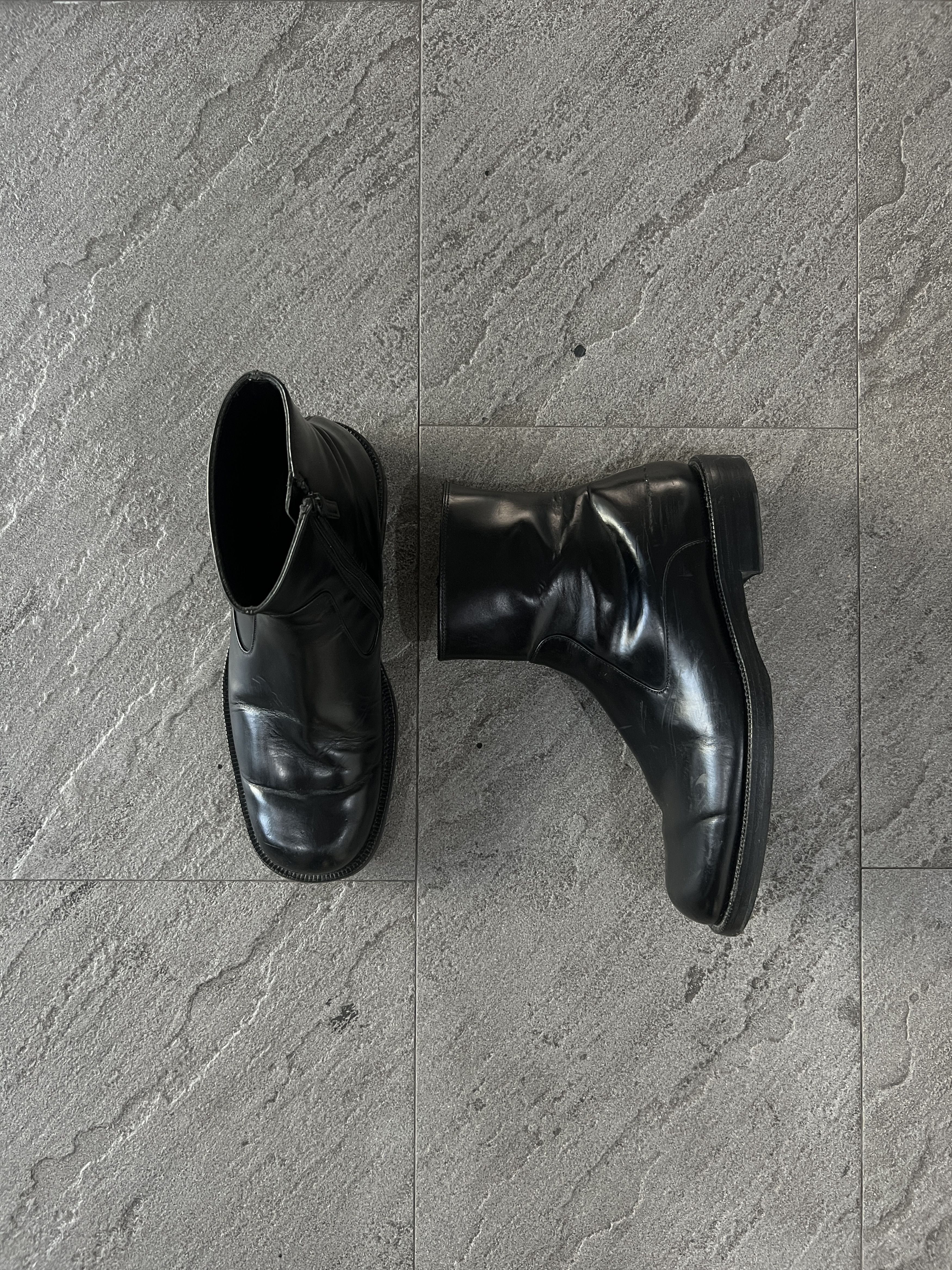 Balenciaga Balenciaga Tractor Zip Boots | Grailed