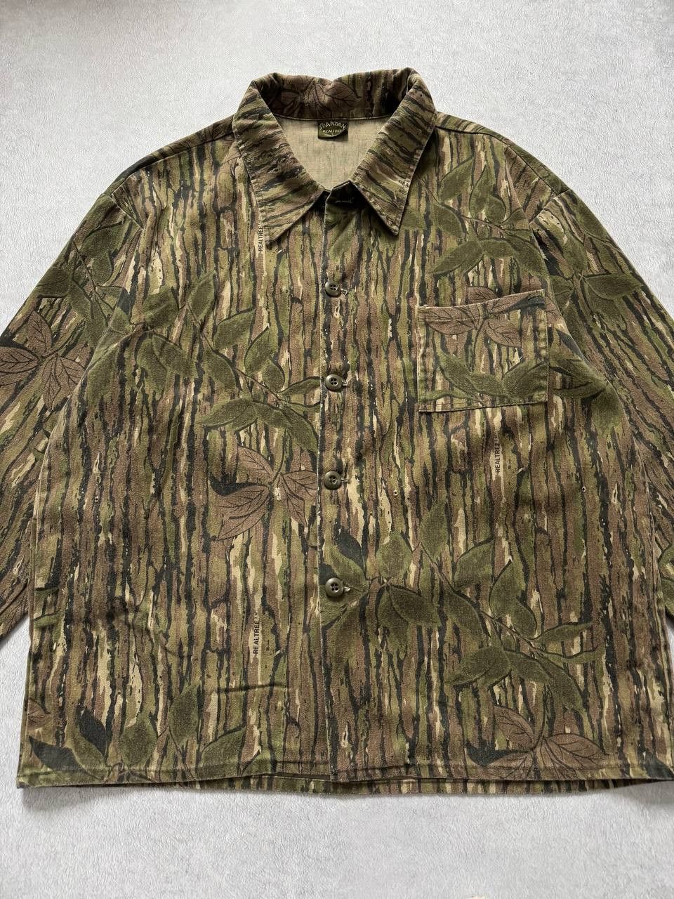 Vintage VINTAGE 90s Spartan Realtree Button Up Shirt Long sleeve Size US L / EU 52-54 / 3 - 10 Thumbnail